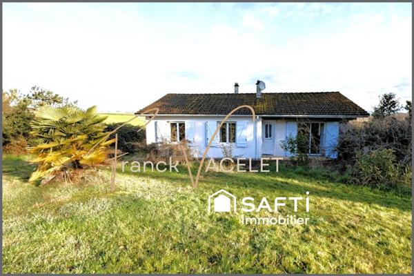 Calme et verdure pour ce plain-pied de 80m² avec garage