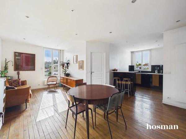 Coup de coeur 3 pièces de 64m² - Dernier étage avec bon DPE - triple exposition - Rue du Docteur Lebel, Vincennes
