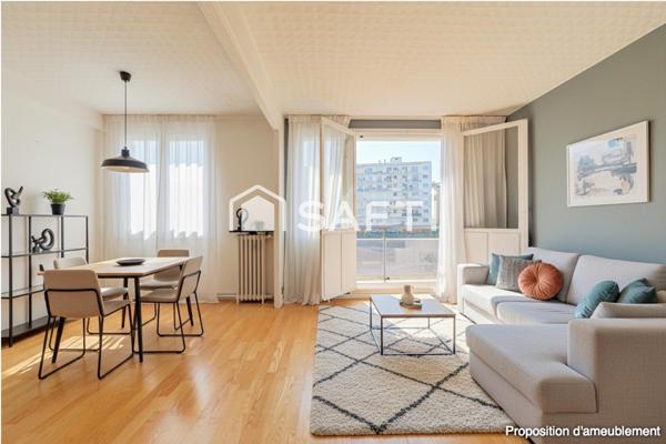 Appartement 3 pièces – 60 m² – Vieux Saint-Maur – Lumineux avec balcon