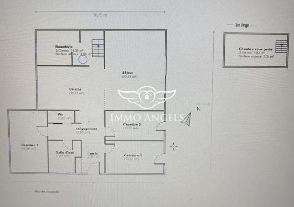 Rare à Castries – Maison familiale plain-pieds avec jardin, piscine