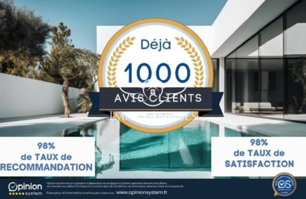 Rare à Castries – Maison familiale plain-pieds avec jardin, piscine