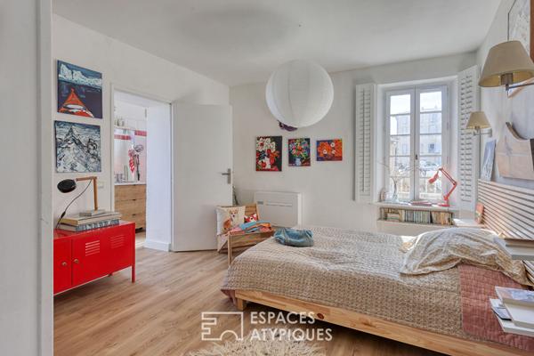Duplex avec vue mer au coeur du centre historique d’Hyères