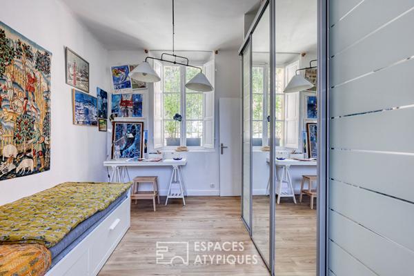 Duplex avec vue mer au coeur du centre historique d’Hyères