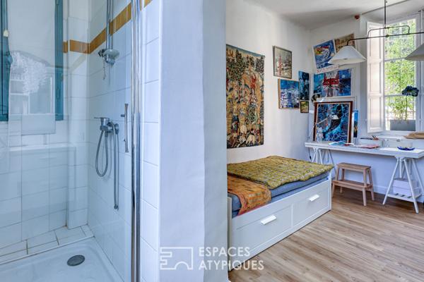 Duplex avec vue mer au coeur du centre historique d’Hyères