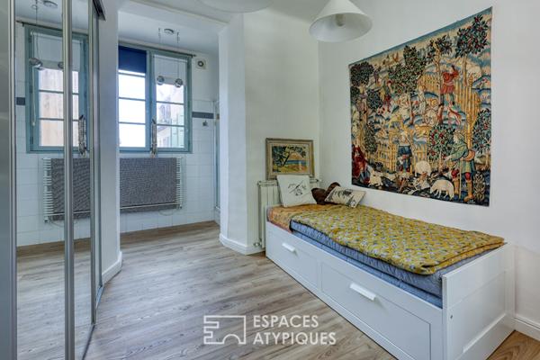 Duplex avec vue mer au coeur du centre historique d’Hyères