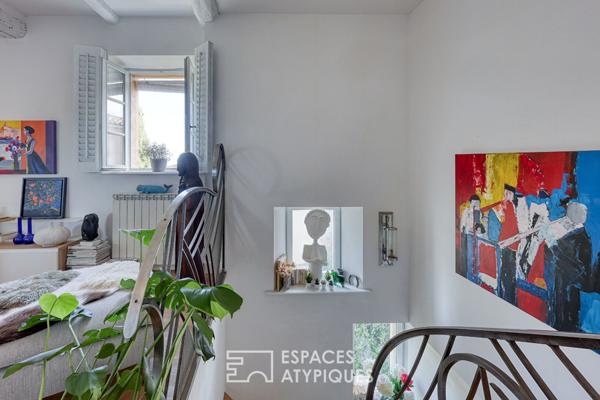 Duplex avec vue mer au coeur du centre historique d’Hyères