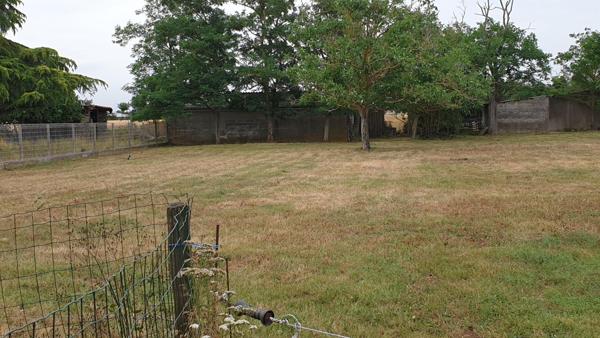 terrain de 5982 m² divisible, borné, CU et étude G1 ok, non viabilisé.