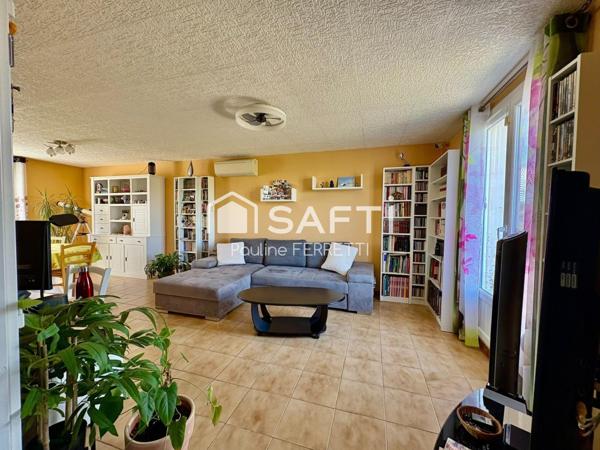 MAISON T4, 4 FACES  PLAIN PIED 89M2 AVEC GARAGE ET JARDIN 1200M2