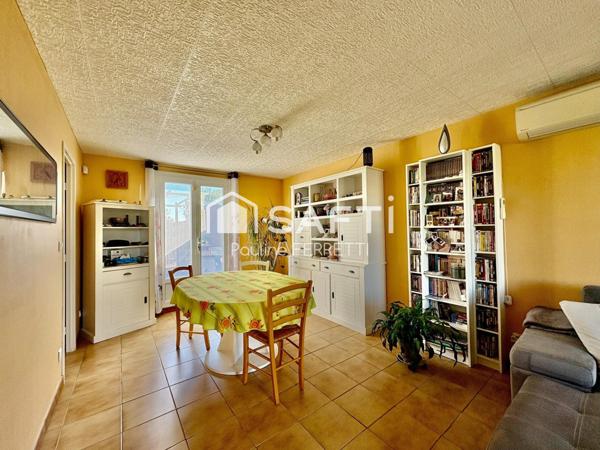 MAISON T4, 4 FACES  PLAIN PIED 89M2 AVEC GARAGE ET JARDIN 1200M2