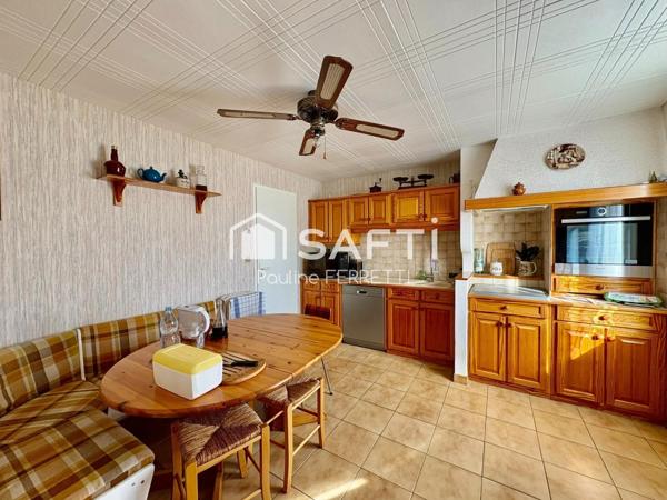 MAISON T4, 4 FACES  PLAIN PIED 89M2 AVEC GARAGE ET JARDIN 1200M2