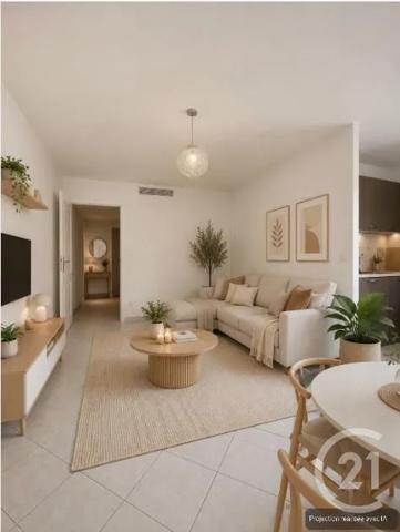 Appartement T2 à vendre  2 pièces - 45,19 m 2   LA CIOTAT  - 13