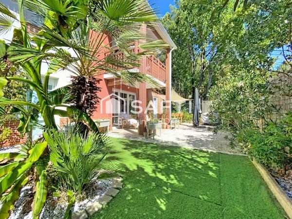 T3 coup de cœur avec terrasse couverte et jardin de 80 m² donnant sur la forêt !