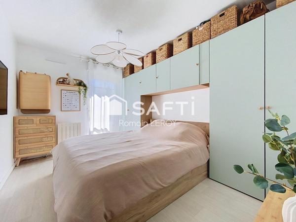 T3 coup de cœur avec terrasse couverte et jardin de 80 m² donnant sur la forêt !