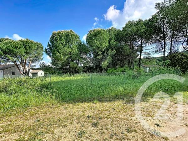 Terrain à vendre  2770 m 2   BAGNOLS SUR CEZE  - 30