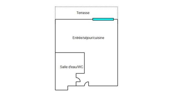 Studio à vendre 17 m² Nice