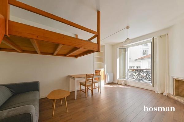 Ravissant studio de 30m² avec mezzanine - Calme et exposé sud - Boulevard Ney, Paris