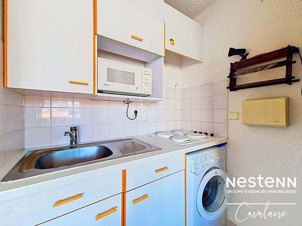 TOUT A PIED - Appartement Cavalaire-sur-Mer 2 pièce(s) 34 m² avec stationnement et cave