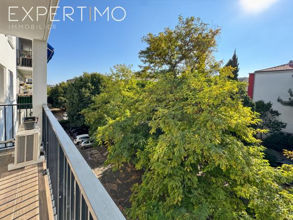 Montpellier (34070) Appartement T3 - Traversant - 70 m2 - Terrasse et vue dégagée !