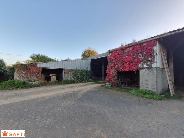 Maison en campagne avec Hangar et dépendances