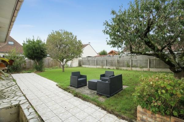 Charmante maison de plain-pied 5 pièces 82 m², avec sous-sol total – Chambly (60)