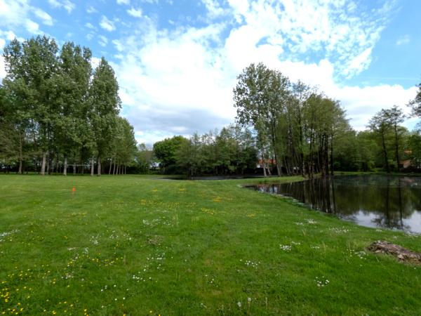 Nieul-le-Dolent (85430) Terrain d’environ 13 512 m², composé de 2 étangs, d'une prairie et d'une forêt