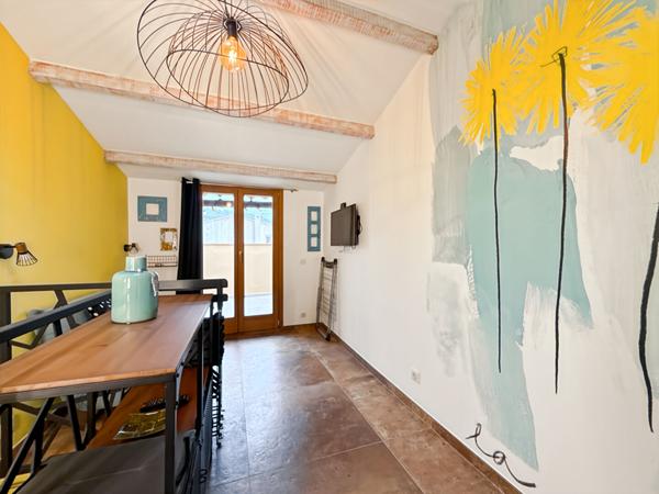 Maison de village Le Cannet 3 pièces avec solarium