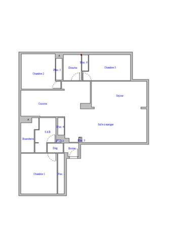 Appartement 5 pièces - 123 m² Bien prestige