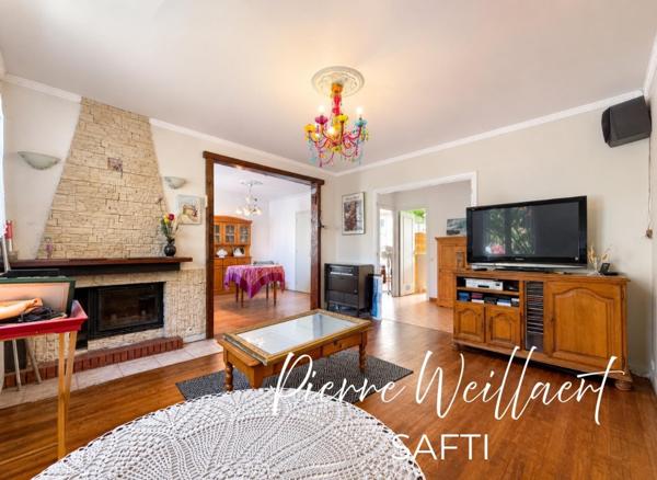 Maison de plain-pied avec garage et jardin – Château Vert – Valence