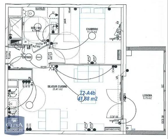 Appartement à louer 2 pièces 41.88m² Fréjus (83600)