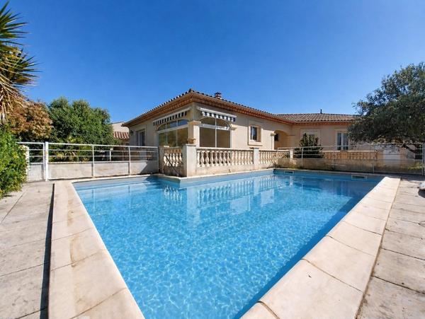 Villa Plain-Pied 140m², Piscine & 5 Ch.