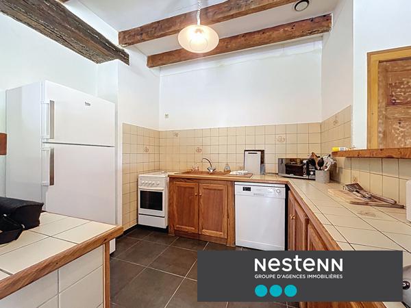 Maison en pierre 4 pièce(s) 100 m2, 3 chambres avec terrain et belle vue sur la campagne