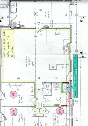 Maison à vendre 4 pièces 92 m² Saintes