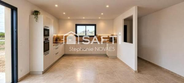 Maison neuve de plain-pied - 3 pièces - 90 m² - Terrain 311 m² - Puisserguier