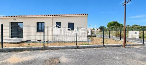 Maison neuve de plain-pied - 3 pièces - 90 m² - Terrain 311 m² - Puisserguier