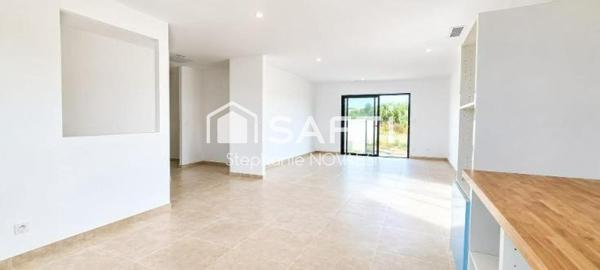 Maison neuve de plain-pied - 3 pièces - 90 m² - Terrain 311 m² - Puisserguier