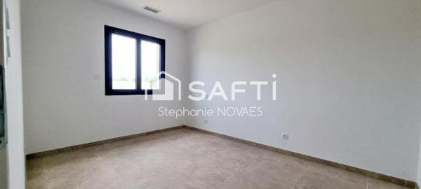 Maison neuve de plain-pied - 3 pièces - 90 m² - Terrain 311 m² - Puisserguier