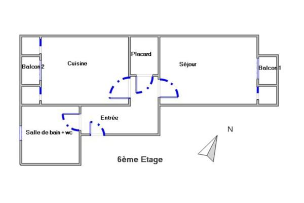 Appartement F1 à vendre  1 pièce - 25,16 m 2   PARIS  - 75006
