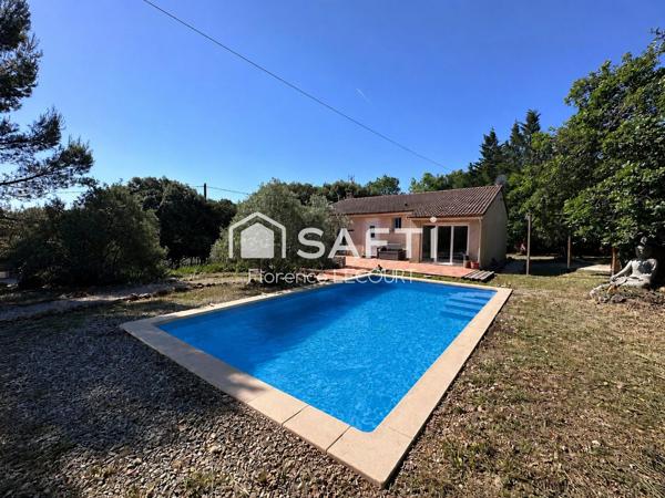 Maison plain pied au calme et sans vis à vis