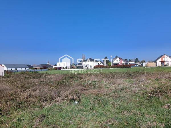 Parcelle de 11 ares 40 au calme sur Joncherey