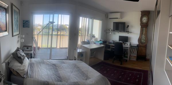 Appartement Nantes Mangin T6 avec loggia vue Loire, 4 chambres et 2 places de parking 499 900 € FAI 3560ND – nantes Sud Immobilier