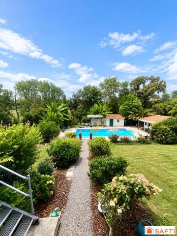 Villa au calme avec piscine et vue montagnes