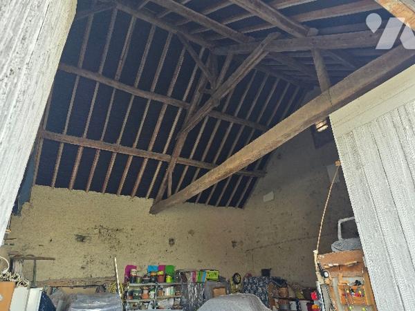 Maison familiale avec dépendances et grand terrain arboré.