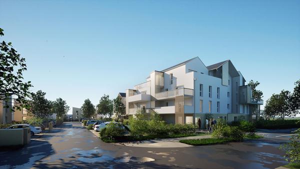 Neuf - Livraison 4èm trimestre 2026 - Appartement 2 pièce(s) 48.82 m2+ Balcon+ Parkings