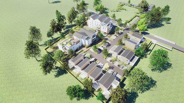 Neuf - Livraison 4èm trimestre 2026 - Appartement 2 pièce(s) 48.82 m2+ Balcon+ Parkings