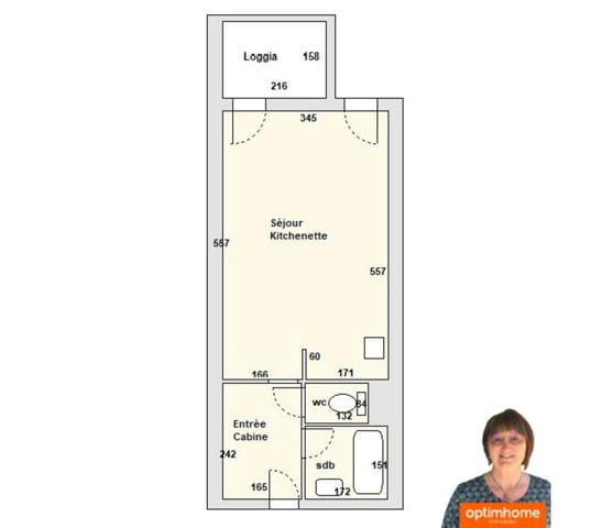 A vendre Grau-du-Roi (Gard)  - Studio Cabine climatisé à 5 mn de la plage