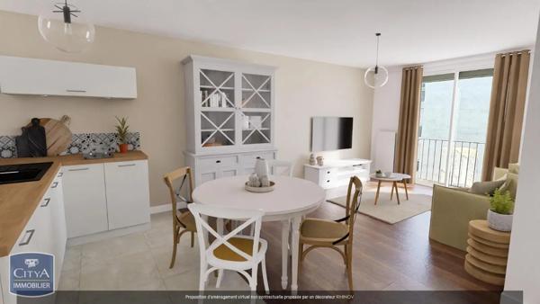 Appartement à vendre 1 pièce 33.76m²