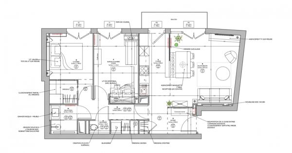 Appartement 3 pièces de 65 m² à Alfortville (94140)