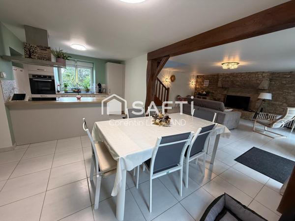 Grande maison, proche Vilaine et port de Foleux !