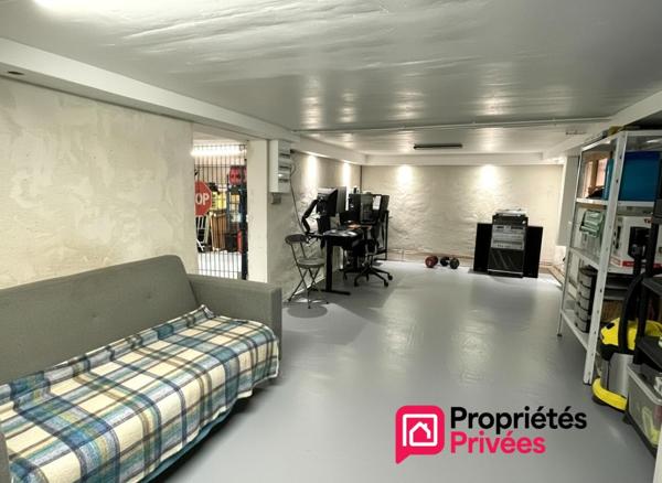 Maison 124m2 carrez 2 à 3 chambres bureau garage jardin 980m2 229500HAI