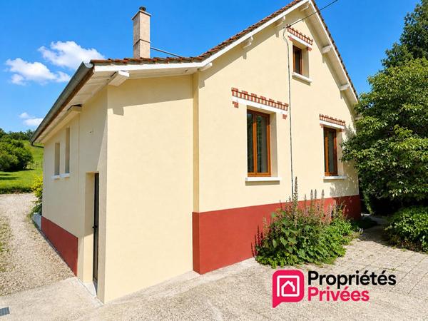 Maison 124m2 carrez 2 à 3 chambres bureau garage jardin 980m2 229500HAI